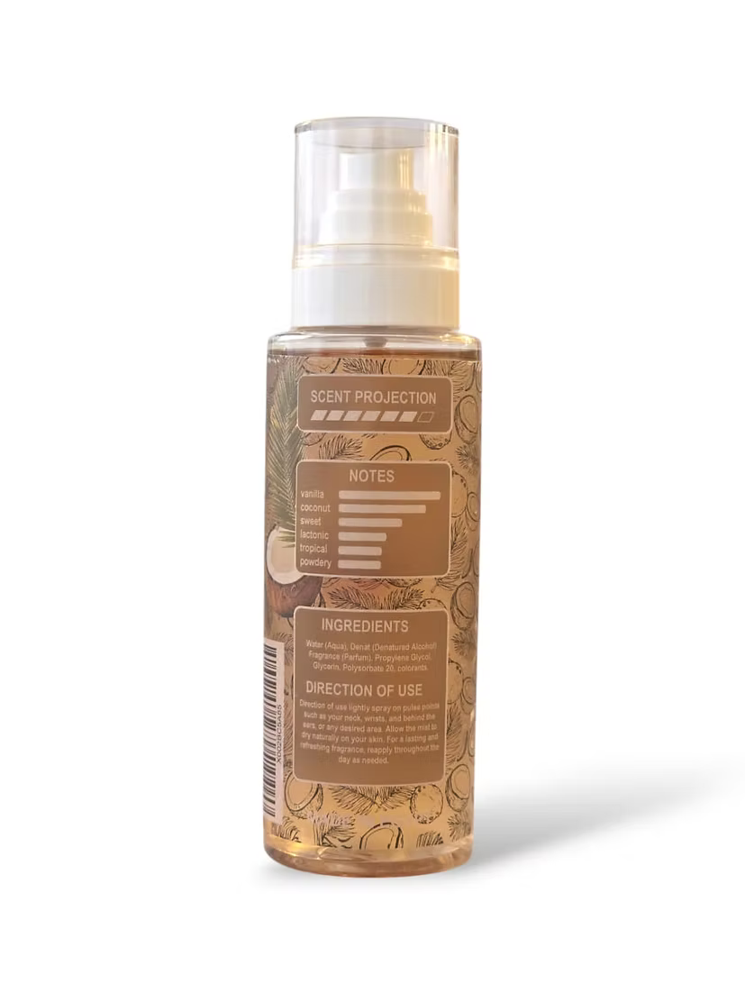 Sunday Bliss body perfume