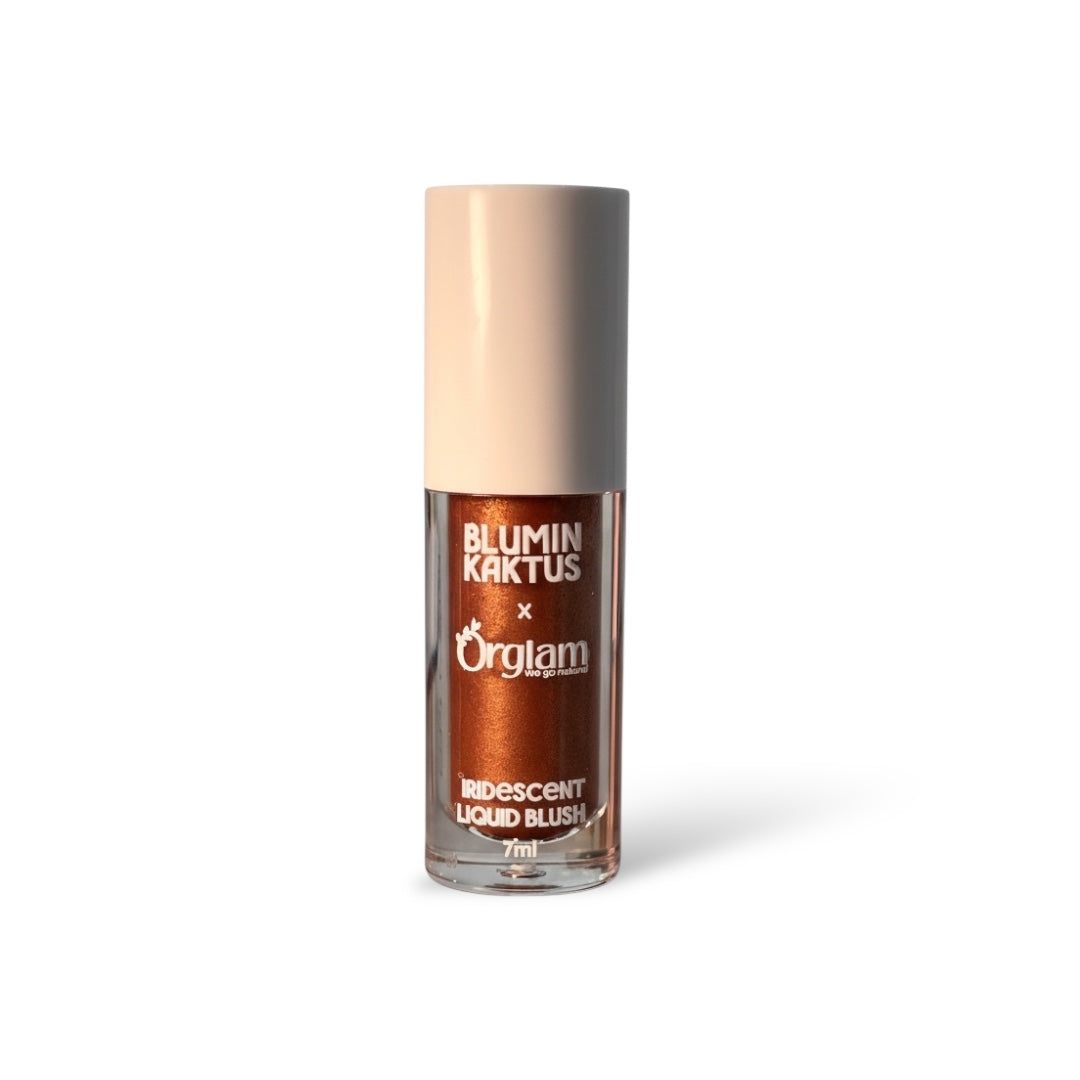 Sunlit Mocha Iridescent Liquid Blush