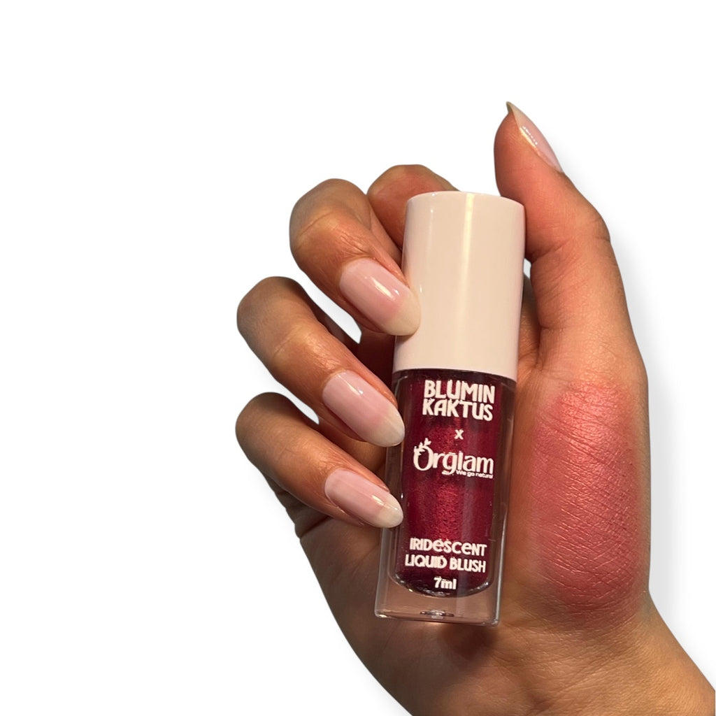 Cherry Flame Iridescent Liquid Blush