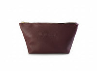 Burgundy pouch