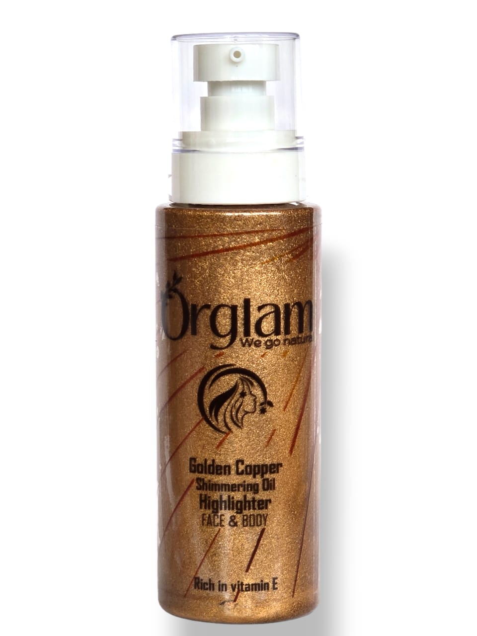 Golden Copper Body Highlighter