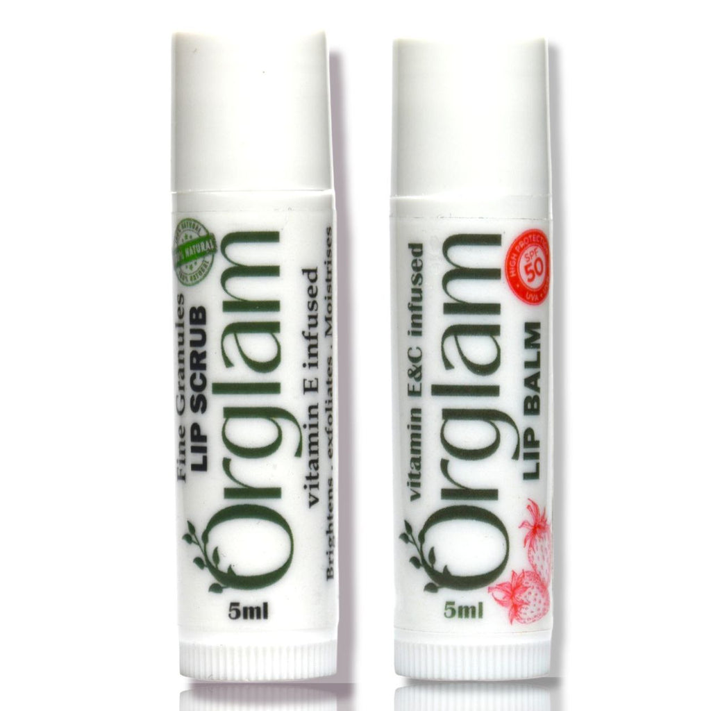 Strawberry lip Balm and Scrub Bundle