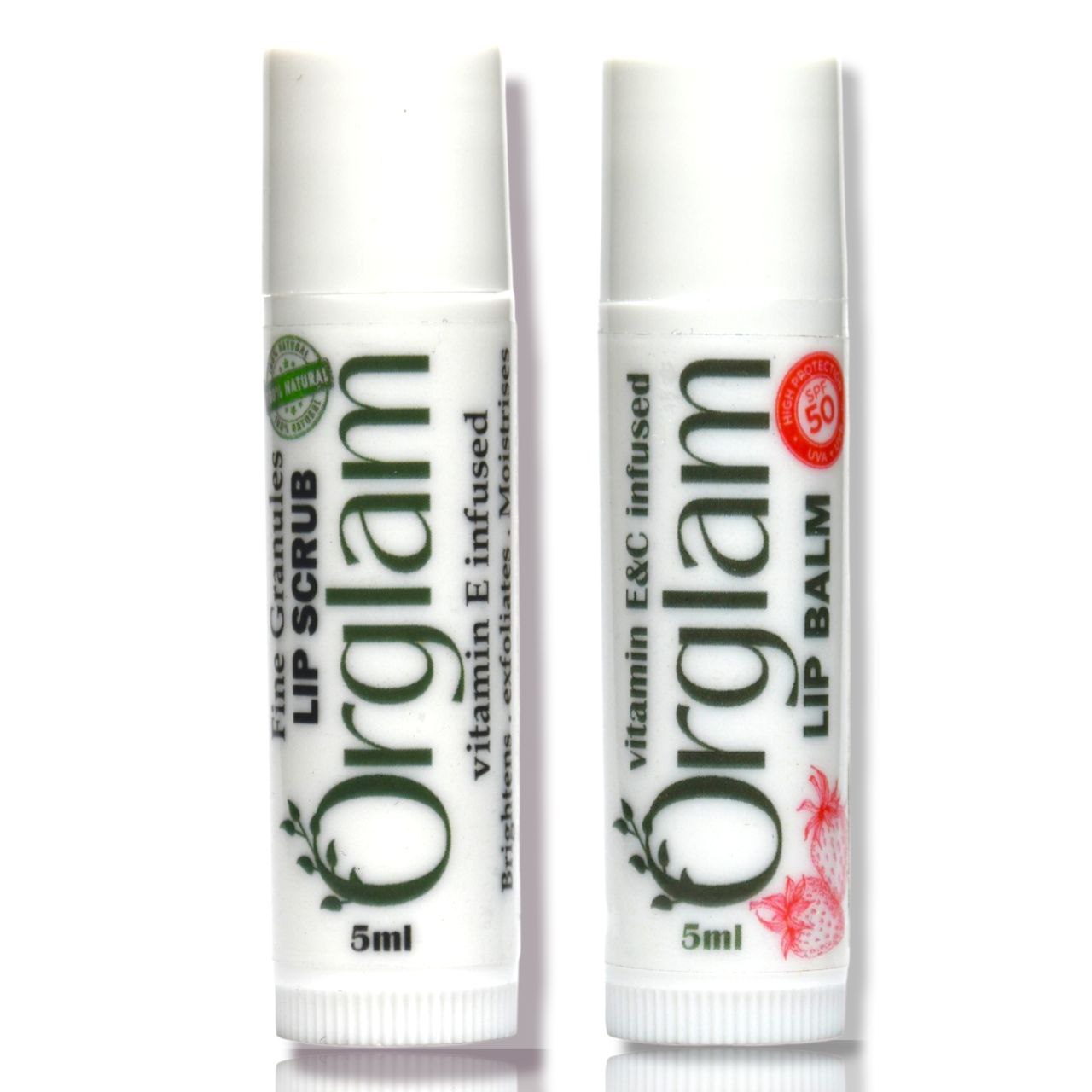 Strawberry lip Balm and Scrub Bundle